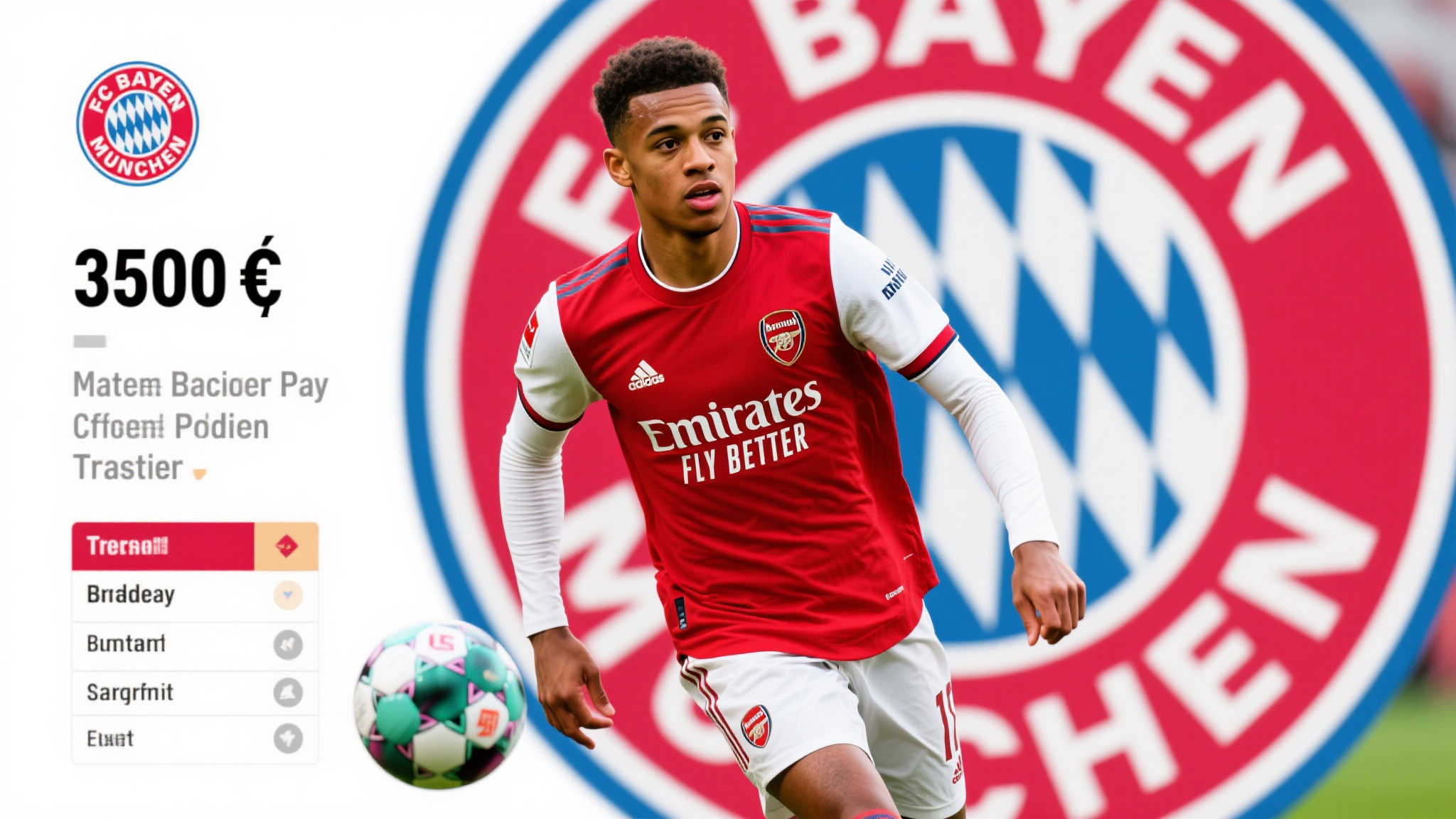 德媒曝拜仁酝酿引援计划，锁定身价5500万欧的马丁内利